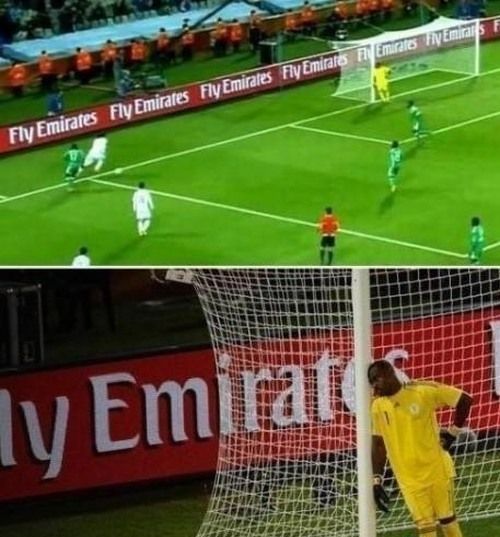 Lazy goalkeeper